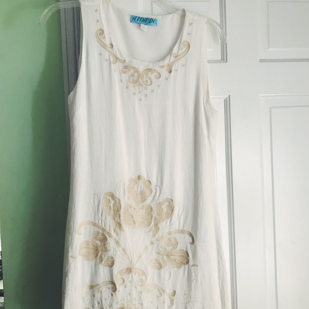 White dress
